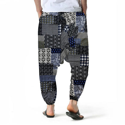 2025 New Men's Harem Pants Comfort Breathabilit Lantern Fashionable Casual Loose Essential For Home Vacation Parties