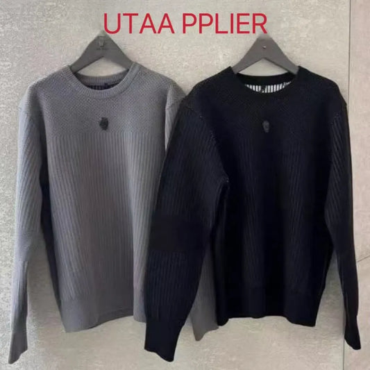 Golf Men's Knitted Top Autumn And Winter New Crewneck Pullover Sports