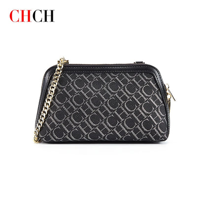 CHCH Shoulder Bag Fashion Retro Messenger Bag Designer Light Luxury Crossbody Bag Chain Suede Leather Bag Chain Shoulder Bag