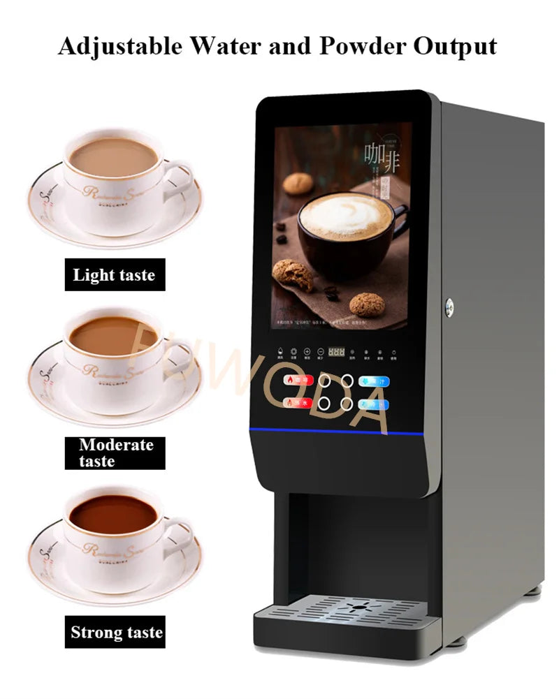 New Instant Beverage Machine 110V 220V Hot Cold Milk Tea Coffee Maker Easy Operation Commercial or Household