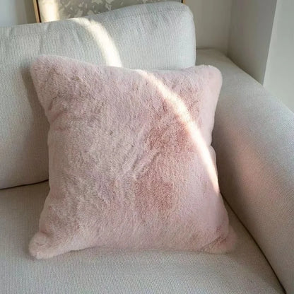 Ins Wind Tulip Pillow Living Room Sofa Pillow Bedhead Waist Pillow Pink Cute Pumpkin Home Cushion Atmosphere Decoration