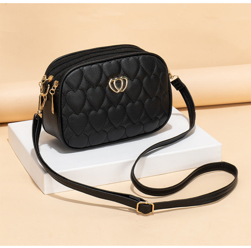 2024 new in quilted designer women's crossbody bag with chic gold logo purses and handbags bolsas de mujer shoulder bag ladies