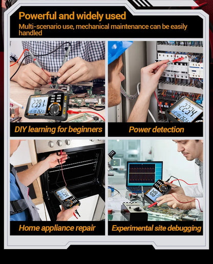 ANENG 612 Smart Digital Multimeters AC/DC Current Voltage Capacitance Professional Measurement Multimetro Test Tools