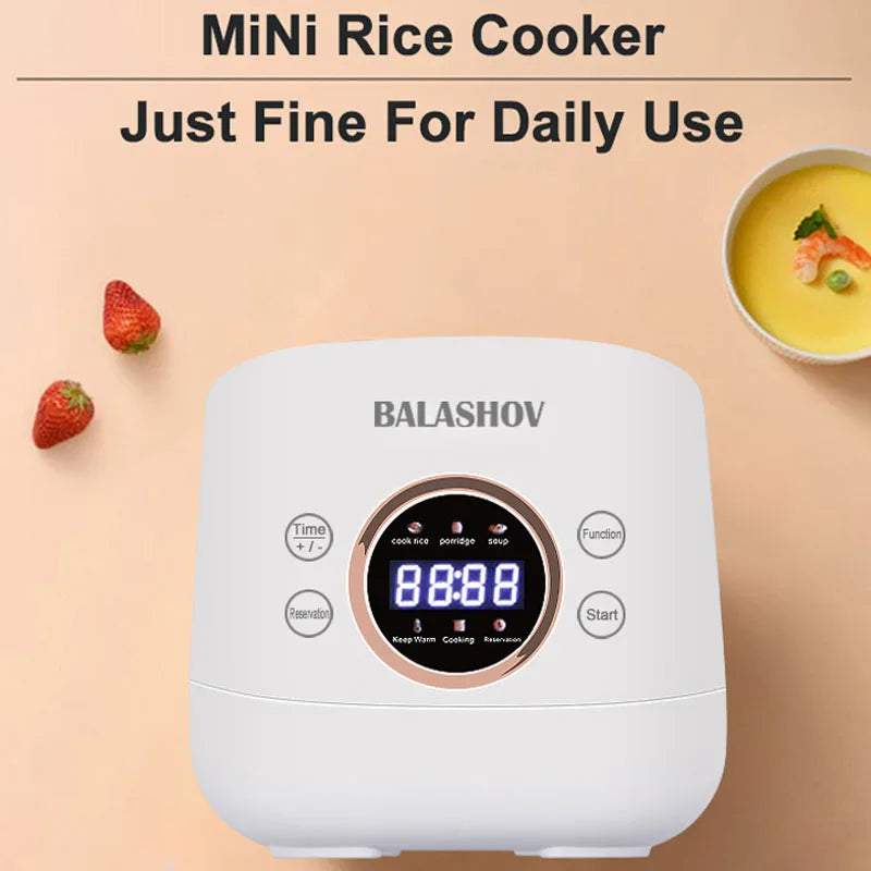 220V EU Plug Mini Electric Smart Rice Cooker Multifunction Rice Cookers Non-stick MultiCooker Fashion Cooking Machine Foy Home