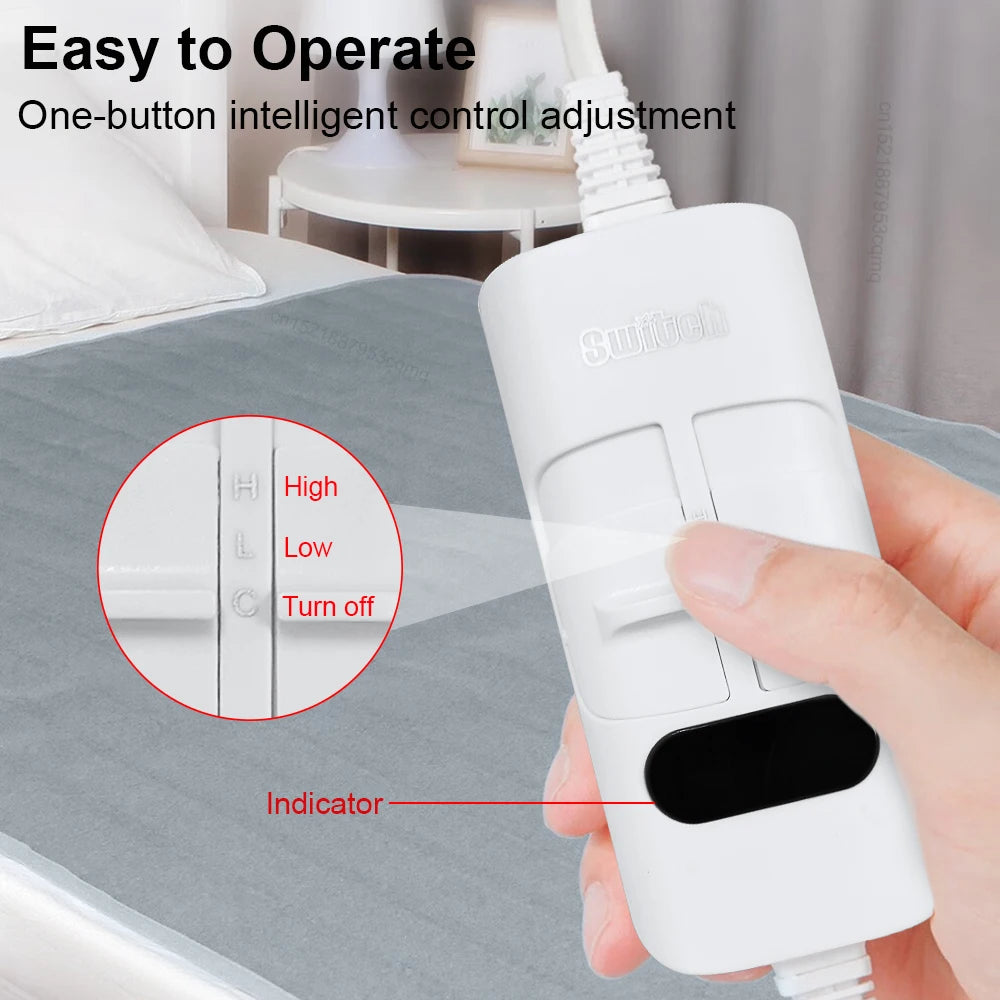 Electric Blanket Heated Mat 220V Smart Control Winter Body Warmer Sheets Mattress Carpet Electric Heated Blanket For Home