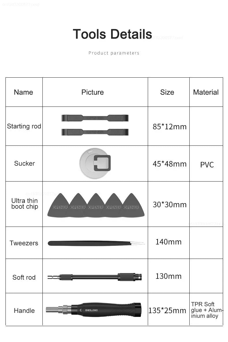 Xiaomi DELIXI 145-in-1 Screwdriver Set Precision Magnetic Screw Driver Bits Wireless Hand Screwdriver Portable Repair Kit Tools