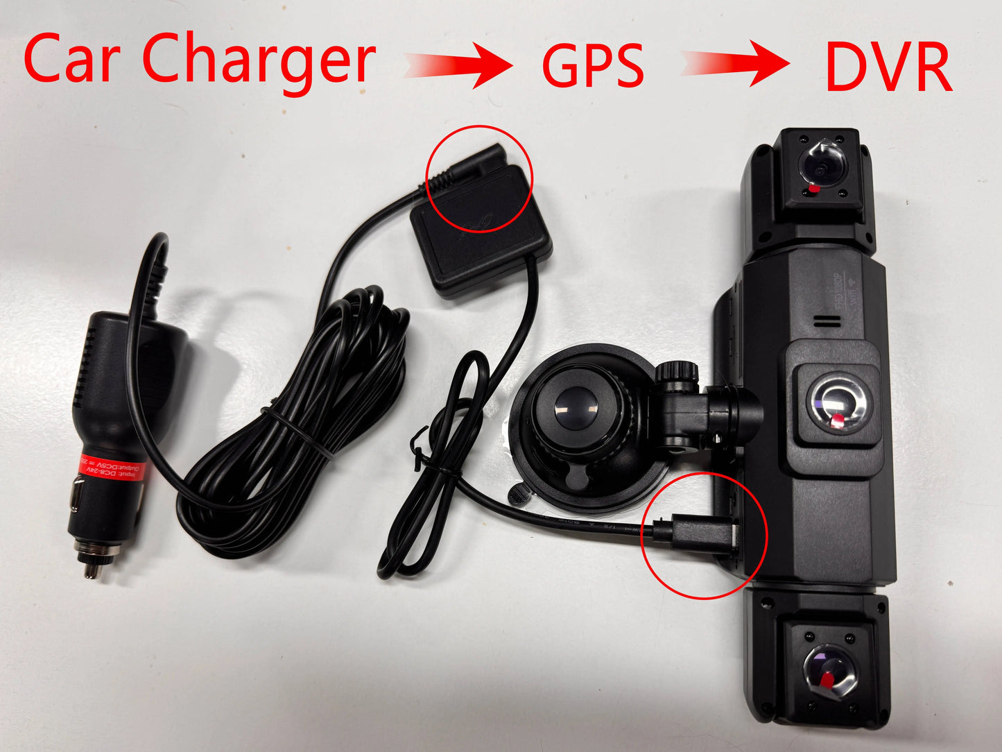 Caméra de tableau de bord de voiture 4CH boîte noire 4*1080P avec GPS WIFI caméra de tableau de bord enregistreur de conduite Vision nocturne moniteur de stationnement accessoires de voiture