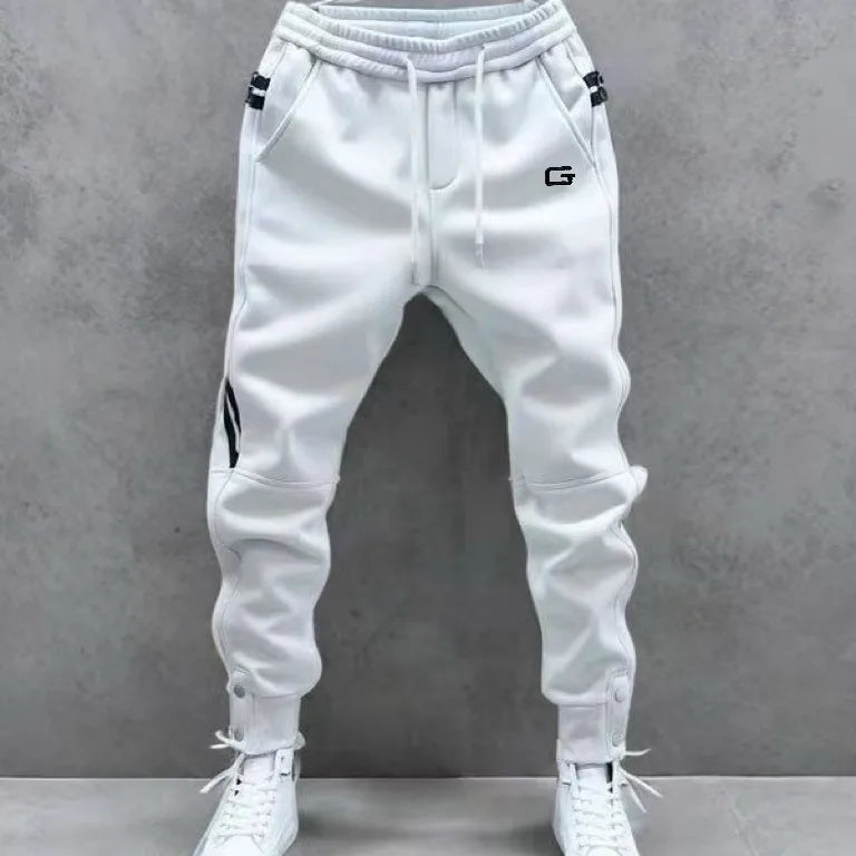 2024 New Men Joggers Autumn Sweatpants Winter Drawstring Casual Pants Workout Running Cotton Sports Trousers Men Clothing