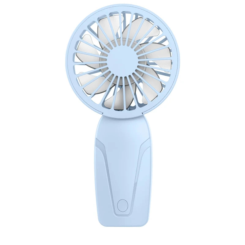 Portable Handheld Fan Small Cooling Fan USB Rechargeable Eyelash Eyelash Mute Cooler  Handheld Fan Mini USB Rechargeable Desk