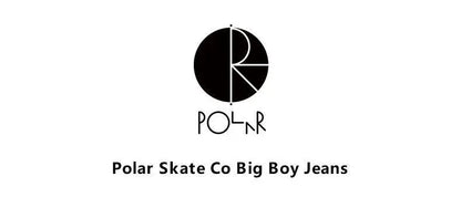 Y2k Polar Skate Big Boy Jeans Loose Straight Vintage Skateboard Wide Leg Denim Pants Embroidery Pattern Mens Jeans Men Clothing