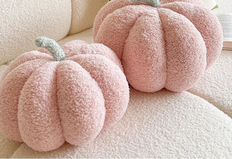 Ins Wind Tulip Pillow Living Room Sofa Pillow Bedhead Waist Pillow Pink Cute Pumpkin Home Cushion Atmosphere Decoration