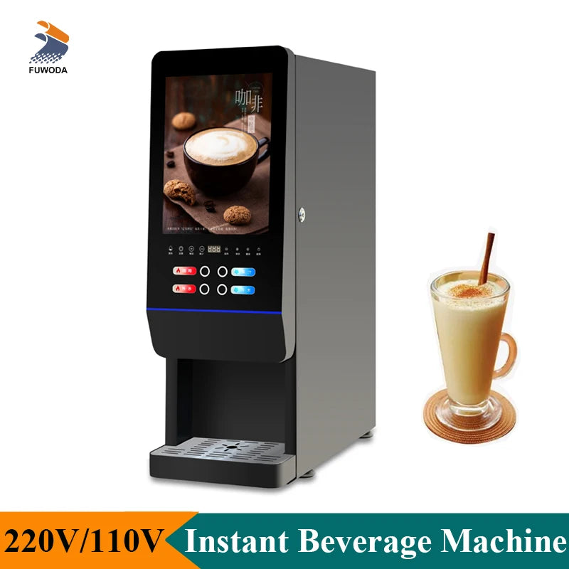 New Instant Beverage Machine 110V 220V Hot Cold Milk Tea Coffee Maker Easy Operation Commercial or Household