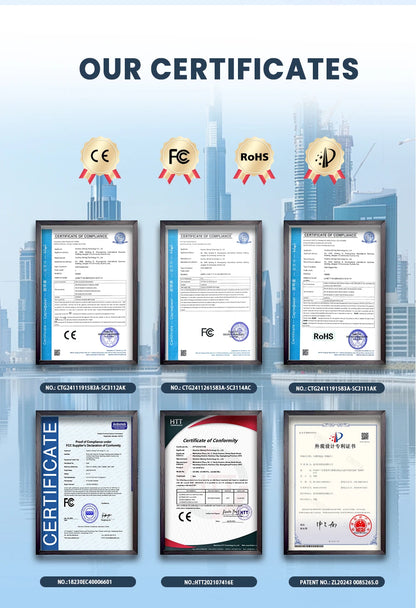 PLAYAIBOX sans fil 2 en 1 CarPlay Android Auto sans fil Supermini Box adaptateur Plug And Play Dongle Bluetooth WiFi connexion rapide