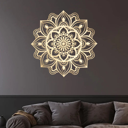 1 Pc Metal Wall Art Moroccan Decoration Moroccan Wall Art Living Room Wall Art Indian Decoration Mandala Design Home Decor Piece