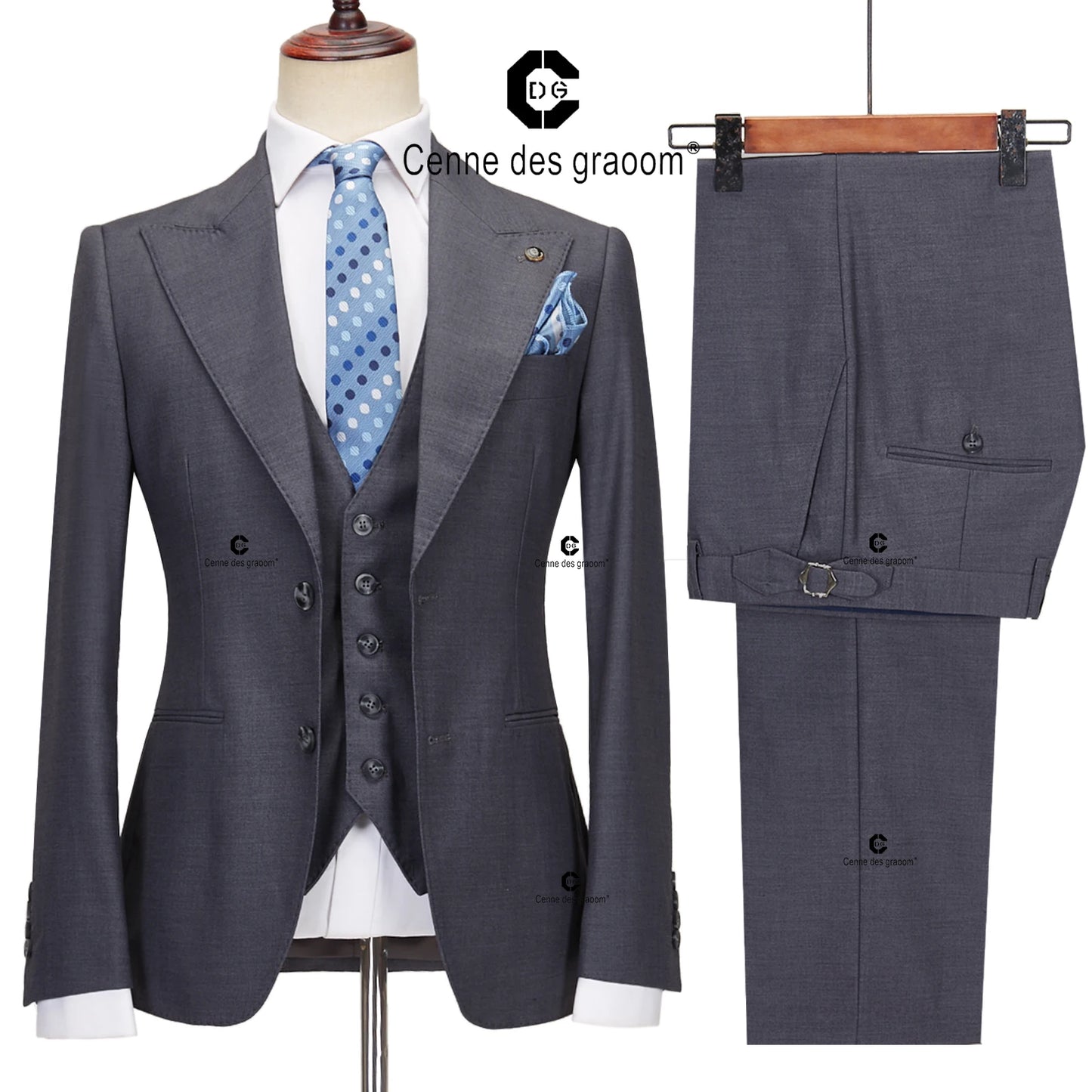 Men suits Autumn New Brand Fashion  High quality Boutique Groom Casual Slim fit  Wedding party Dress prom Tuxedo