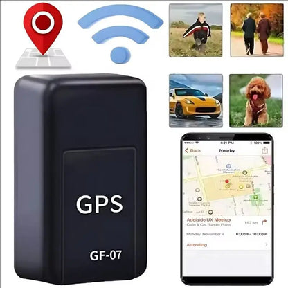 Mini traceur GPS de voiture Gf07, dispositif de suivi GPS en temps réel, positionneur magnétique avec message SIM, antivol, localisateur GPS quotidien