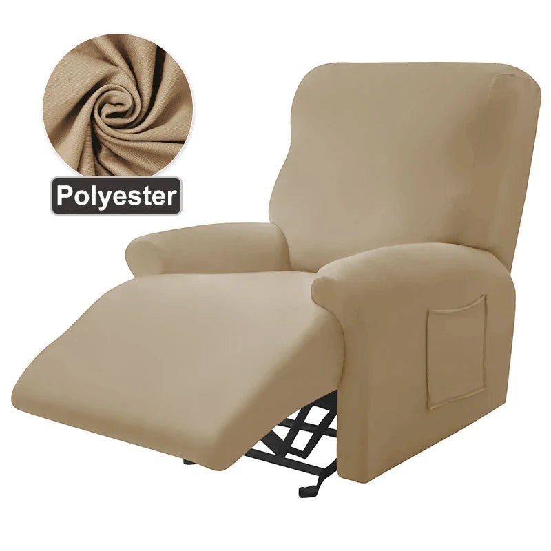 LEVIVEl Jacquard Recliner Sofa Cover Elastic Reclining Stretch Armchair adjustable Sofa Covers Chair Cover for Living Room Decor