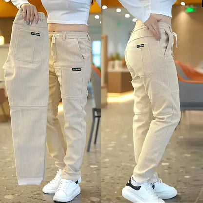 Trousers for Men Sale Wide Stylish Harajuku Sweatpants New In Classic Polyester Wrinkle Baggy Loose Long Summer Casual Pants Man