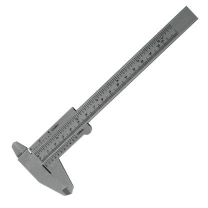 0-150mm Double Rule Scale Plastic Vernier Caliper Mini Measuring Ruler Tool Meten Studenten  Heerser Schuifmaat Vernier Caliper