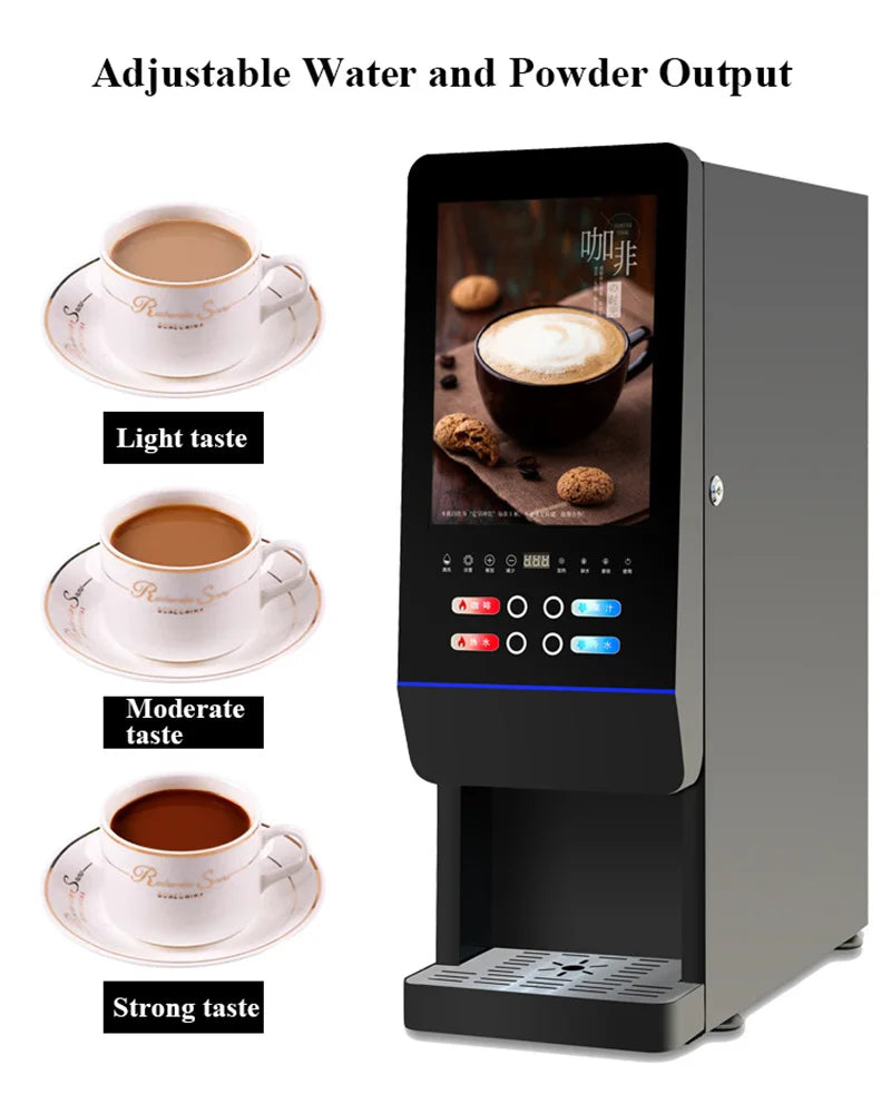 New Instant Beverage Machine 110V 220V Hot Cold Milk Tea Coffee Maker Easy Operation Commercial or Household