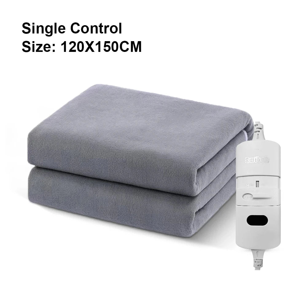 Electric Blanket Heated Mat 220V Smart Control Winter Body Warmer Sheets Mattress Carpet Electric Heated Blanket For Home