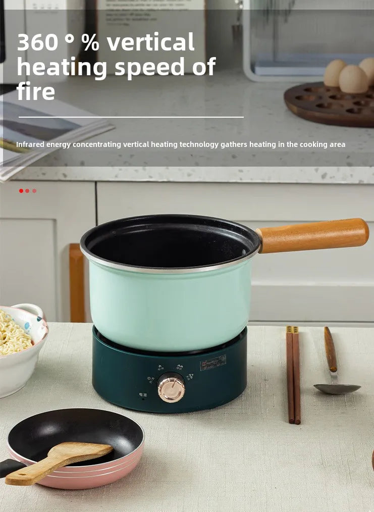 Electric Mini Coffee Heater Milk Tea Mocha Heating Stove Hot Plate Multifunctional Cooking Pot Oven Small Furnace Cooker