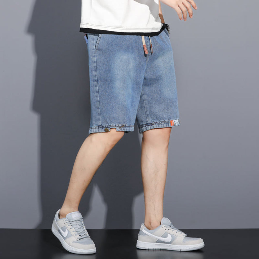 y2k Mens jeans Loose Baggy jeans Denim Short Men Jeans Fashion Streetwear Hip Hop Cargo pants man Shorts Pocket Male