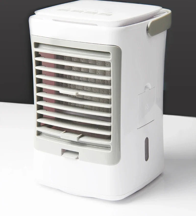 high quality USB Mini Portable Conditioner Air Cooler Humidifier  Light Personal Space Fan Air Cooling Fan