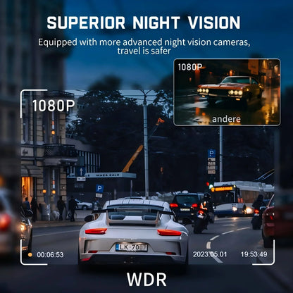Caméra de tableau de bord de voiture 4CH boîte noire 4*1080P avec GPS WIFI caméra de tableau de bord enregistreur de conduite Vision nocturne moniteur de stationnement accessoires de voiture