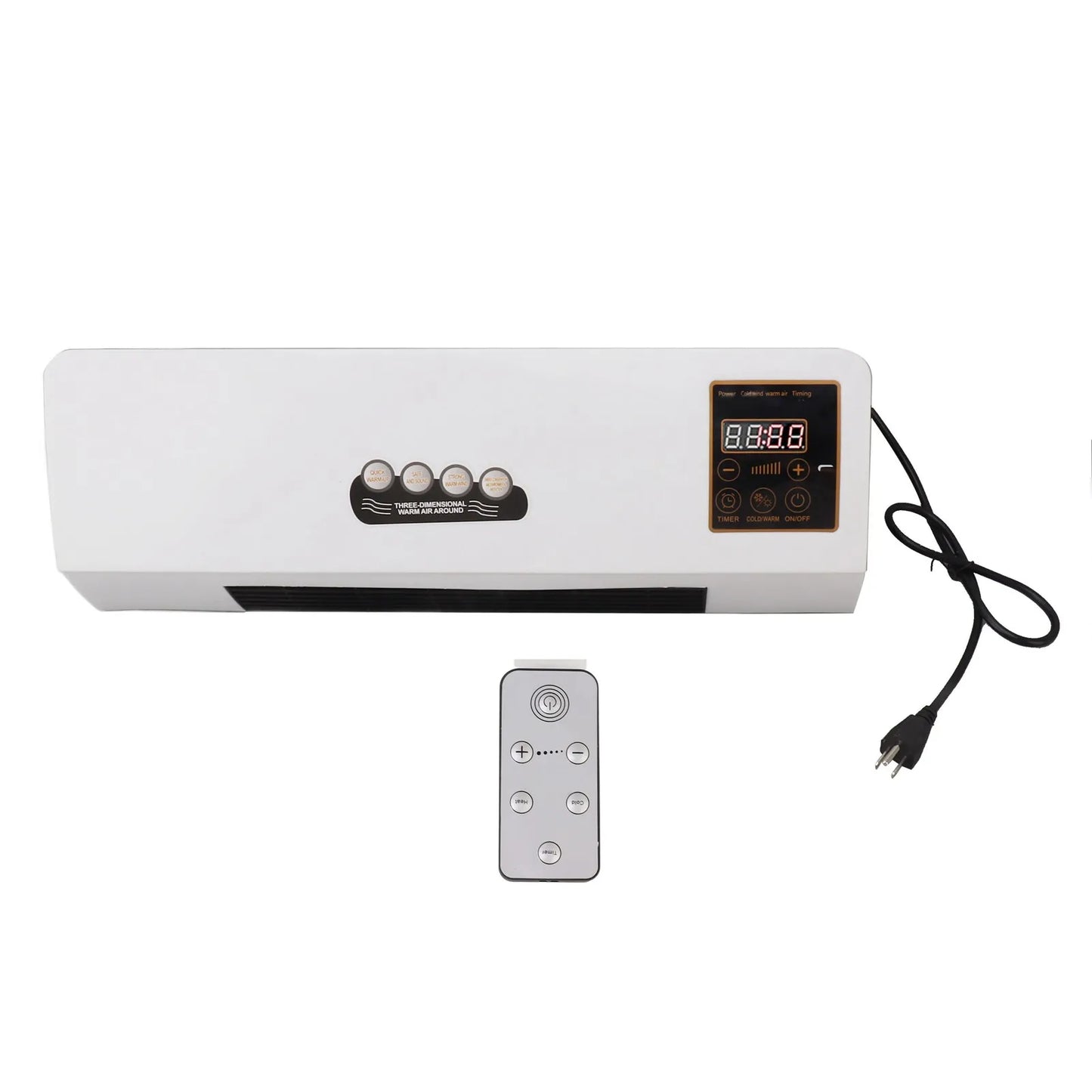 AC 110V Wall Mounted Heating Machine  Use Highly Efficient Wide Angles Mobile Small  Conditioner