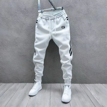 2024 New Men Joggers Autumn Sweatpants Winter Drawstring Casual Pants Workout Running Cotton Sports Trousers Men Clothing