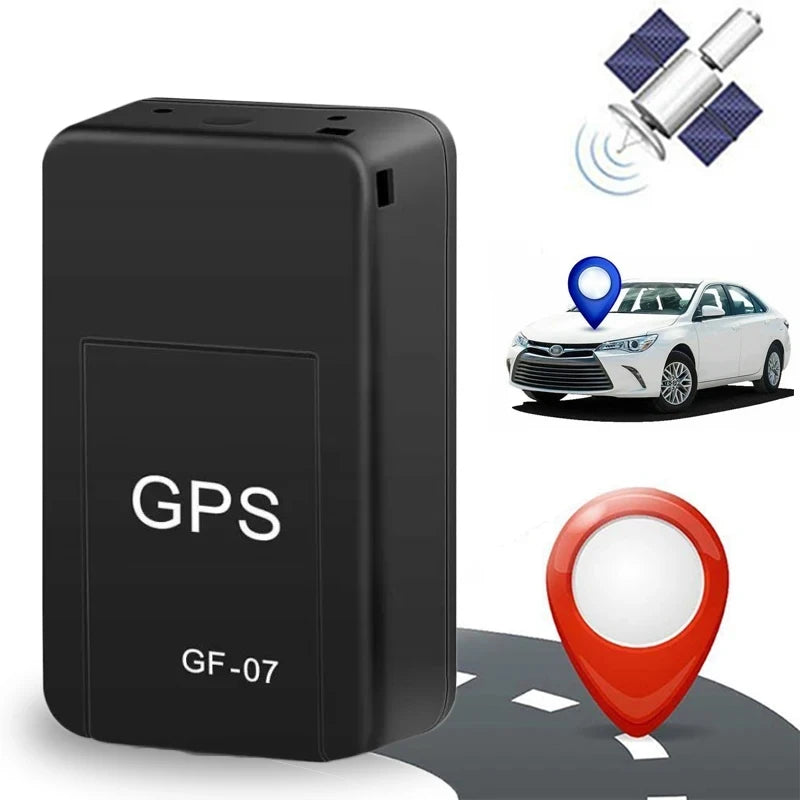 Mini traceur GPS de voiture Gf07, dispositif de suivi GPS en temps réel, positionneur magnétique avec message SIM, antivol, localisateur GPS quotidien