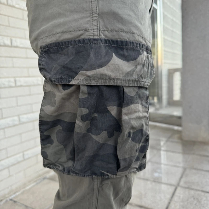 JAYSCE Cargo Pants Men High Quality Outdoors Camouflage Pants Multi Pocket Outdoor Sport Speed Pants Fashion Casual Trousers Man