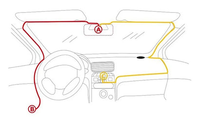 Caméra de tableau de bord cachée à 4 canaux, avec application 4K HD, Vision nocturne, moniteur de stationnement 24/7, capteur G, enregistrement en boucle, détection de mouvement, boîte noire WDR