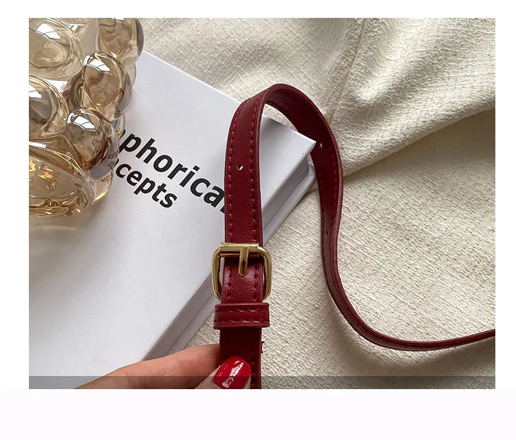 Luxury Designer Red Shoulder Bag Women's Wedding Bags 2023 New Fashion Tassel Crossbody Bag Large Capacity Bride Handbags