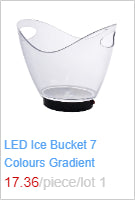 Wine or Champagne Bottles Ice Bucket Food Grade Acrylic Wine Bucket Perfect for Wine, Champagne or Beer Bottles Gift