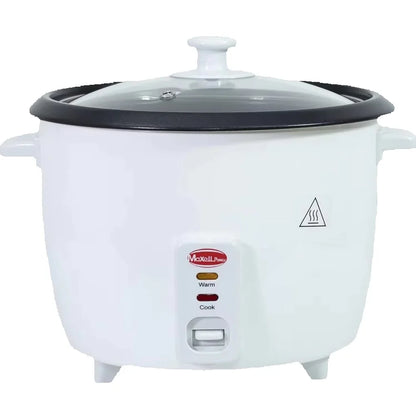 1L 500W Electric Rice Cooker, Electric Rice Cooker, Steamer and Glass Lid, Easy to Clean