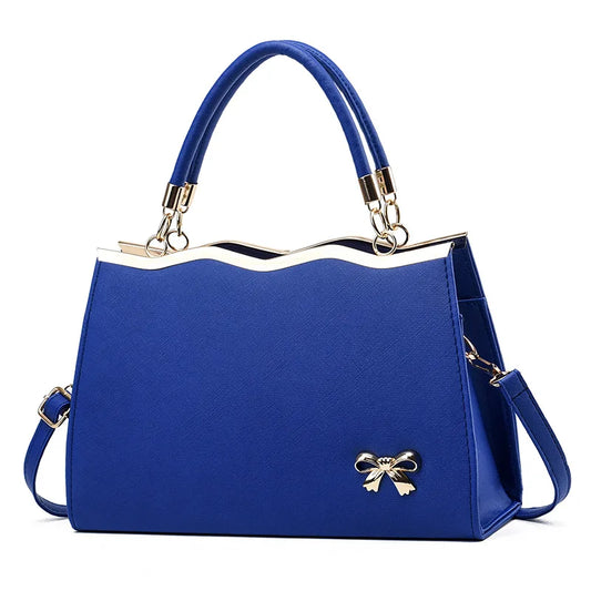 2024 New Fashion Square Women's Bag Bow Womens Cross Body Bag Tidal Bride Handbag Large Capacity Ladies Shoulder Bag Handbags