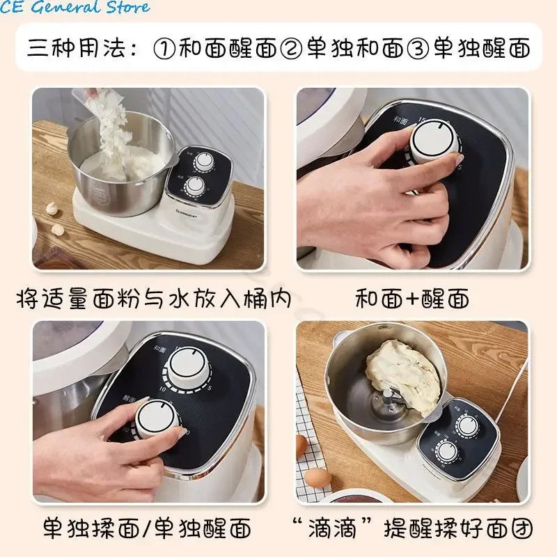 Dough mixer household multi-functional automatic dough kneading machine kneading dough fermentation all-in-one multi-function