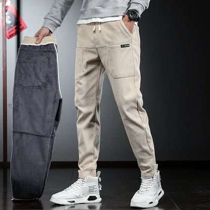 Trousers for Men Sale Wide Stylish Harajuku Sweatpants New In Classic Polyester Wrinkle Baggy Loose Long Summer Casual Pants Man