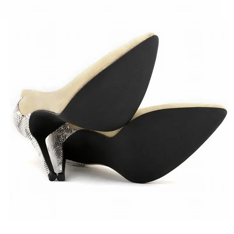 Women Pumps Stilettos Fashion Classic Pointed Toes High Heels Shoes Pattern Embossed Wedding Party Shoes Ladies Women Sexy Heels