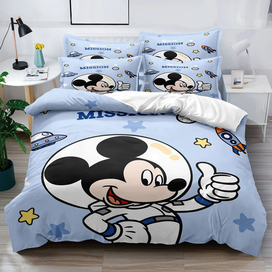 1 cartoon cute Mickey digital printed brushed down duvet cover,bedroom down comforter cover，bedding(No pillowcases，no quilt)