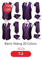 Designer Vest for Men Silk Embroidered Red Burgundy Paisley Waistcoat Tie Pocket Square Set Slim Fit Wedding Suit Barry Wang