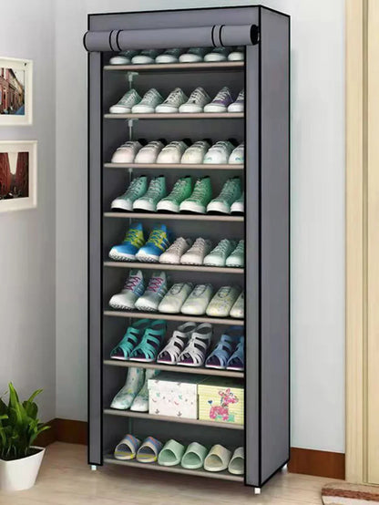 Shoe Rack Organizer Dustproof Shoe Cabinet Multilayer Minimalist Nonwoven Home Furniture Space-saving Cabinets Shoe Shelf