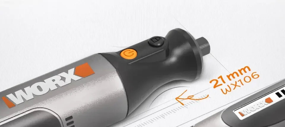 Worx 8V Rotary Tool WX106 Cordless Mini Drill Engraving Grinding Polishing Machine USB Charger Variable Speed Power Tools Home