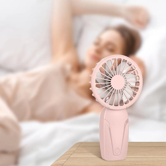 Noise Free Rechargeable Mini Fan For Silent Cooling Experience Lightweight Portable Mini Pocket Fan