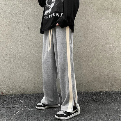 2023 Autumn Men Casual Wide-Leg Pants Korean Version Y2K Streetwear Hip Hop Men Fashion Trousers Sweatpants Harajuku Pants Men