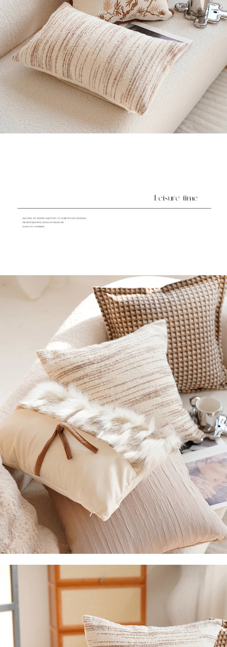 30X50/45x45CM Embroidered Bamboo Leaf Throw Pillow Cover Stamping Waist Cushion Cover Decor Home Decorative Pillowcase