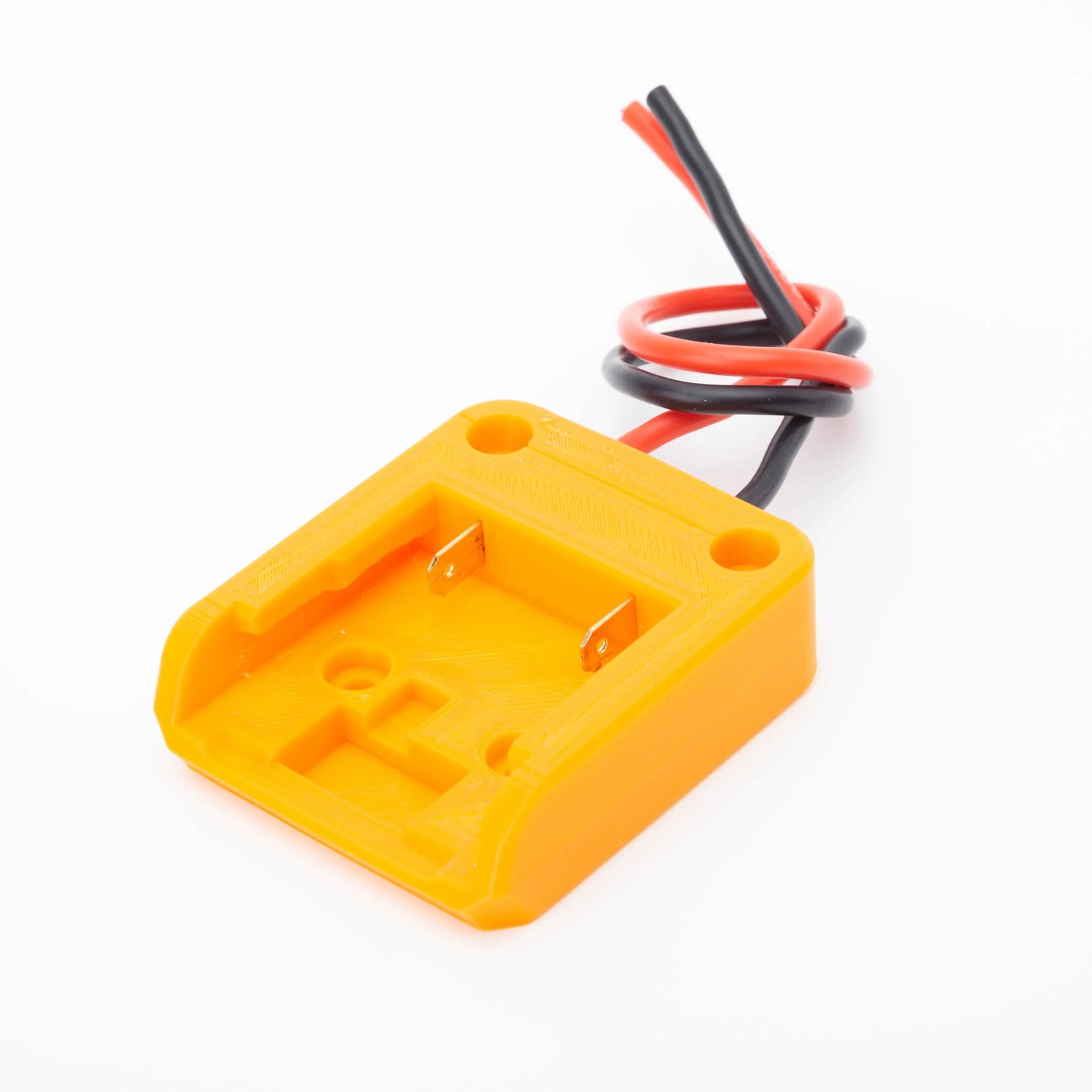 DIY Adapter Power Wheel for Dewalt 12V Series Li-ion Battery Connector 14 AWG Robotics-3D Print