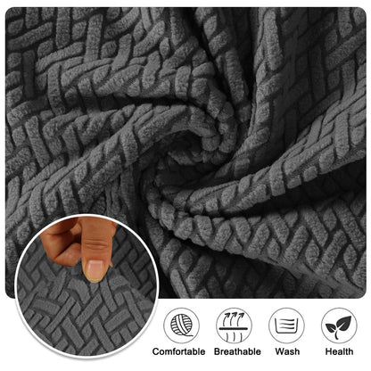 LEVIVEl Jacquard Recliner Sofa Cover Elastic Reclining Stretch Armchair adjustable Sofa Covers Chair Cover for Living Room Decor